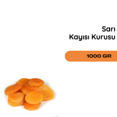 Sarı Kayısı Kurusu - 1000 gr