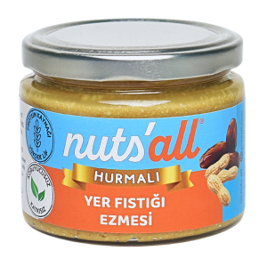 Nuts'all Hurmalı Fıstık Ezmesi - 280 g