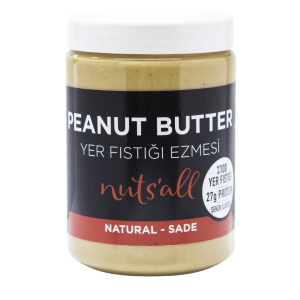 Nuts'all Sade Fıstık Ezmesi - 1 kg