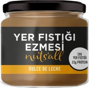 Nuts’all Dulce de Leche (Süt Reçeli) Yer Fıstığı Ezmesi - 280 gr