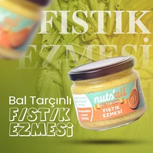 Nuts’all Bal ve Tarçınlı Yer Fıstığı Ezmesi - 280 gr