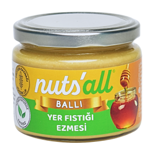 Sade - Ballı - Hurmalı Fıstık Ezmesi 280 g x 3 Adet
