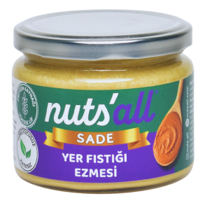 Sade - Ballı - Hurmalı Fıstık Ezmesi 280 g x 3 Adet