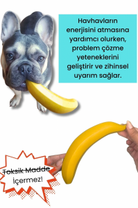 Patinut Ödül Maması - Fıstık Ezmeli - 340 gr + Kauçuk Muz Köpek Oyuncağı