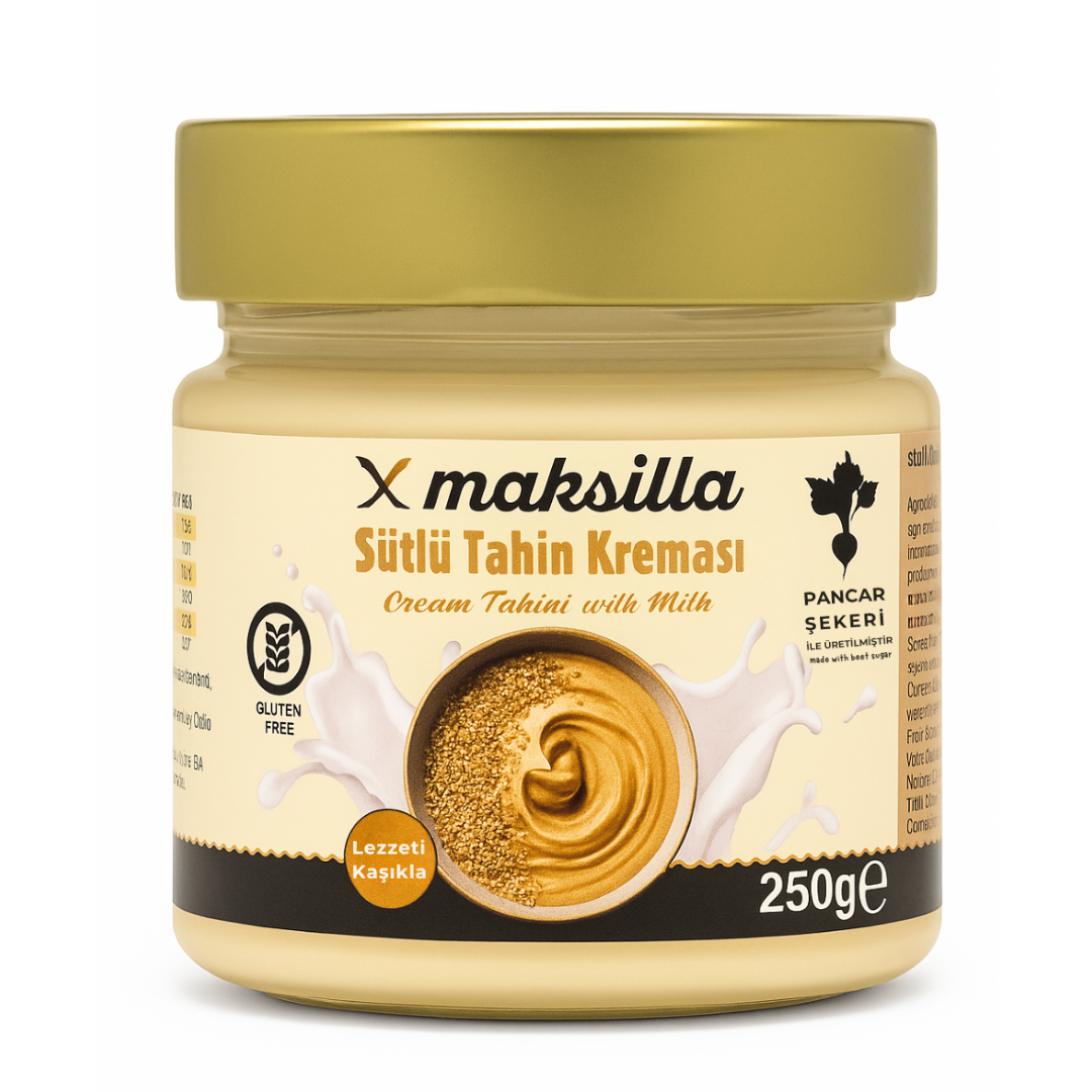 Maksilla Sütlü Tahin Kreması - 250 g