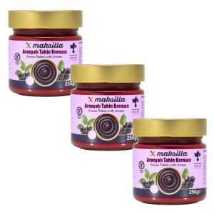 Maksilla Aronyalı Tahin Kreması - 250 g X 3 Adet